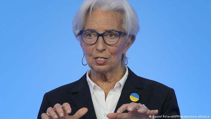 Deutschland EZB-Ratssitzung l Christine Lagarde, Präsidentin der EZB