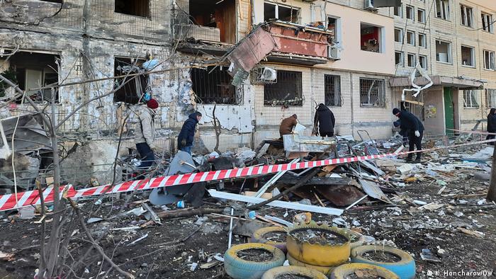 Ukraine Kiew | Zerstörung nach Beschuss