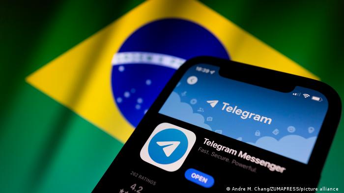 Telegram wird in Brasilien gesperrt