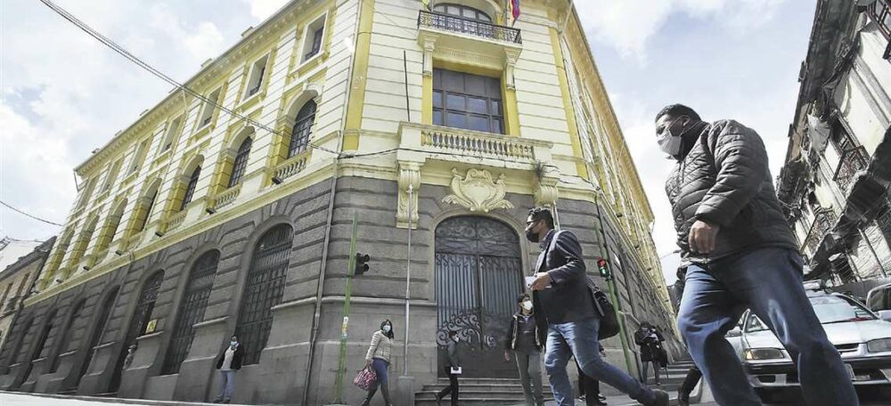 Edificio de la Cancillería de Bolivia en La Paz | Foto: APG Noticias