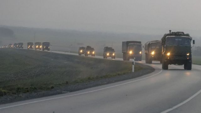 Convoy militar ruso