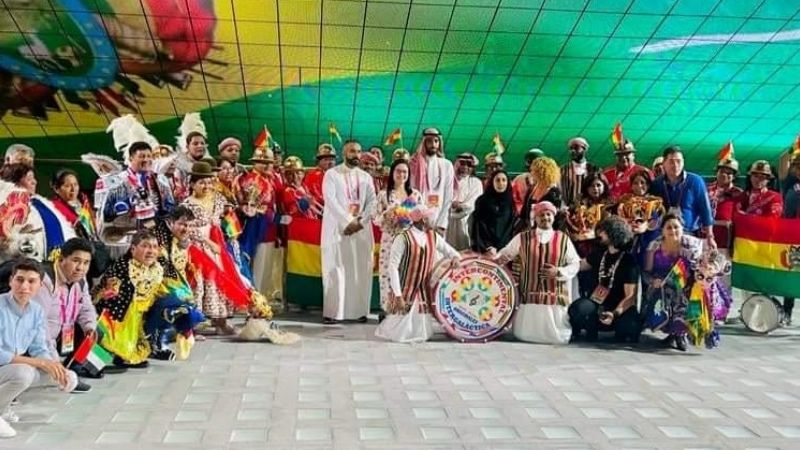 La banda Poopó lleva el folklore boliviano hasta Dubái