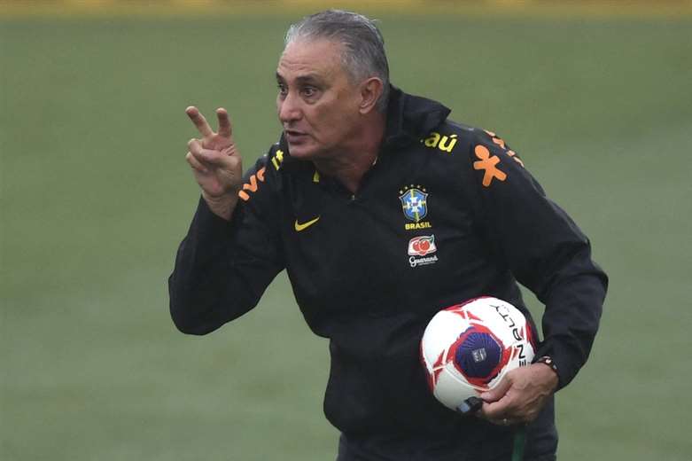 Tite, técnico de Brasil - Foto: AFP