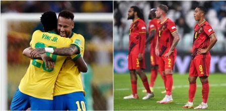 La Brasil de Neymar y Vinicius le ha arrebatado a Bélgica el número uno