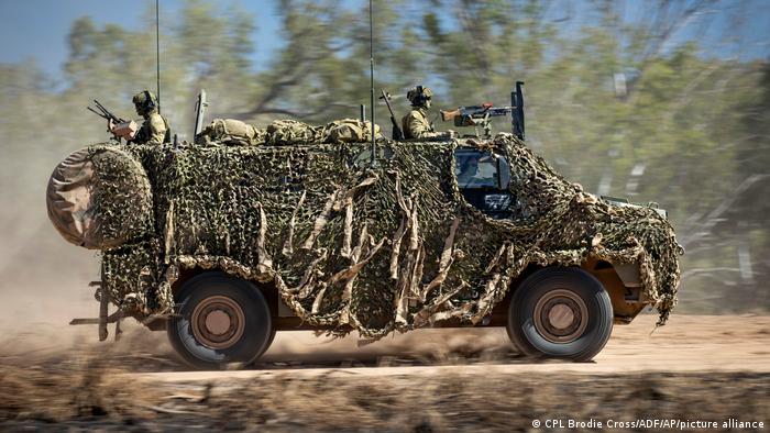 Australien Bushmaster Militär-Fahrzeug