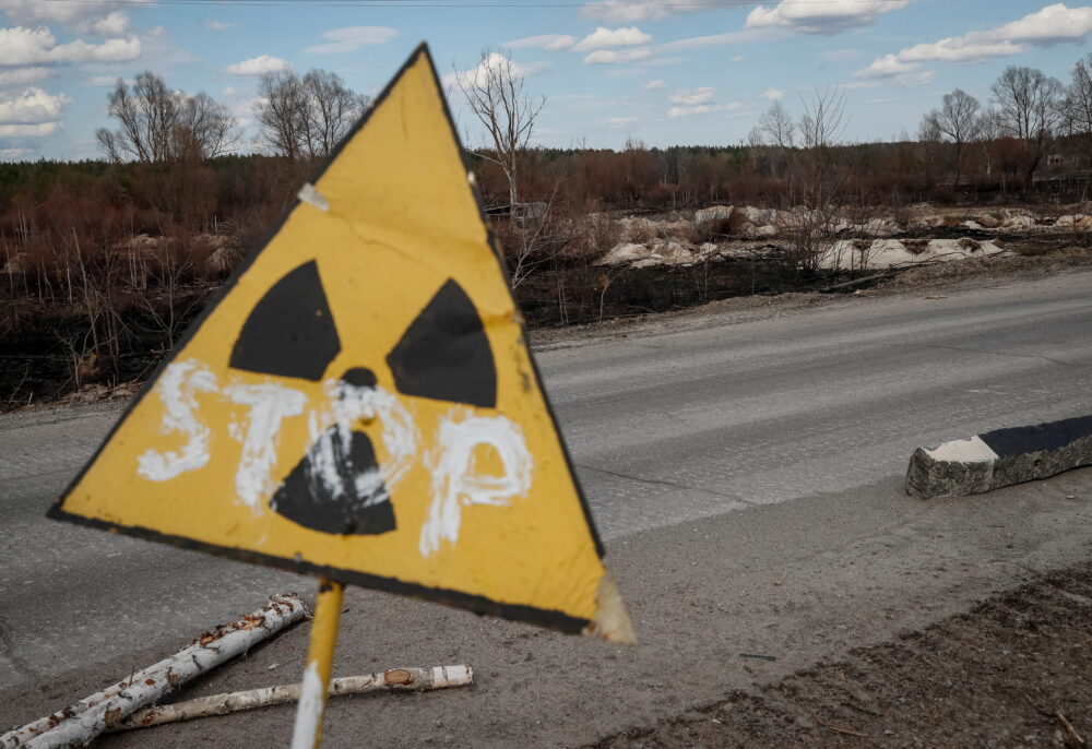 ”El sistema para controlar el nivel de radiactividad en la zona prohibida sigue sin funcionar”, declaró Evguen Kramarenko, jefe de la agencia estatal encargada de la zona prohibida de Chernóbil. REUTERS/Gleb Garanich 