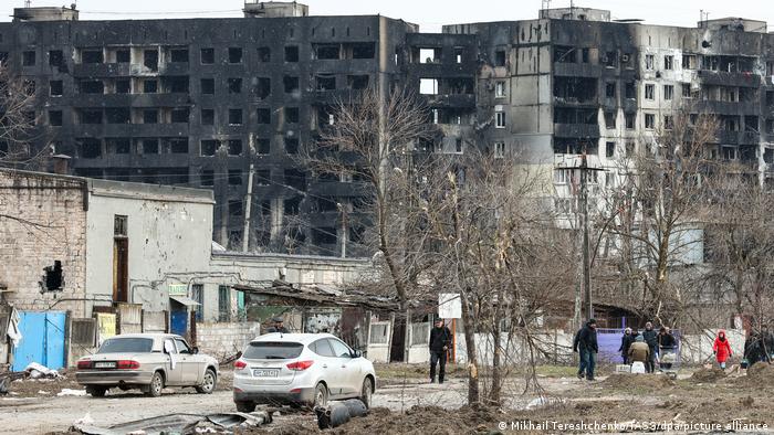 Corredor humanitario en Mariúpol, Ucrania. (17.03.2022).