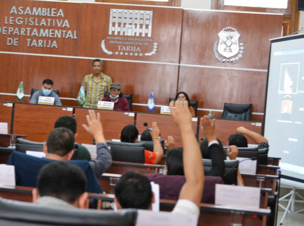 Tarija: Asamblea Legislativa espera informe legal para definir renovación de Directiva 