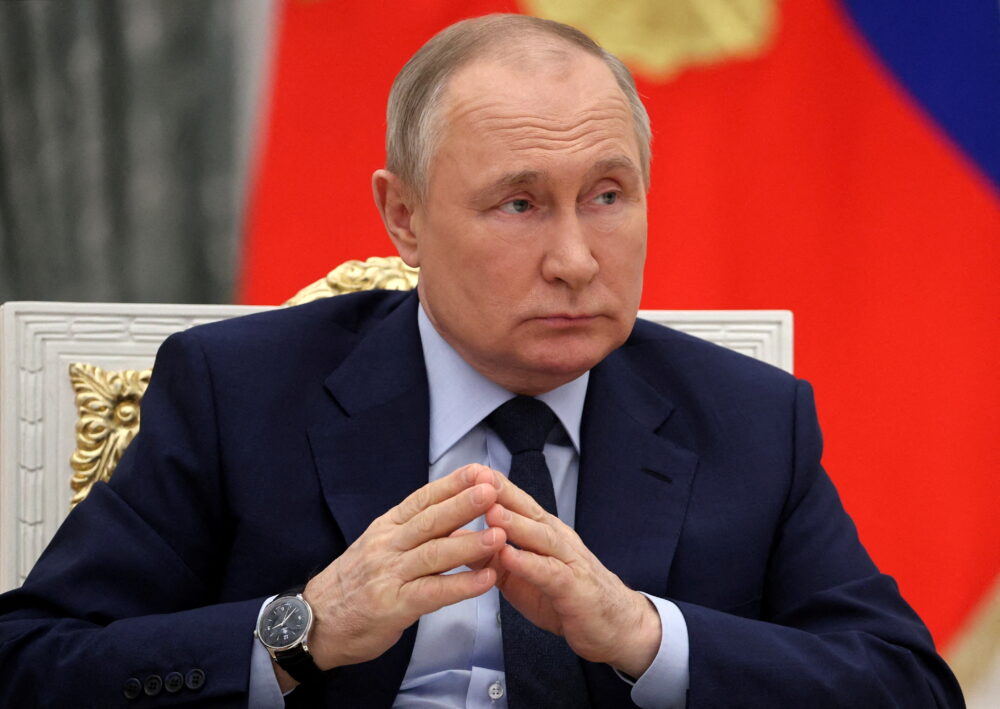 El jefe de estado ruso, Vladímir Putin, preside la reunión de la junta de supervisión del foro "Rusia - Tierra de Oportunidades" en el Kremlin (Reuters)