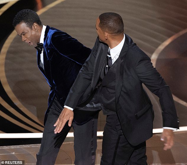 It follows the actor's now infamous Oscars slap when Chris Rock joked about his wife's hair
