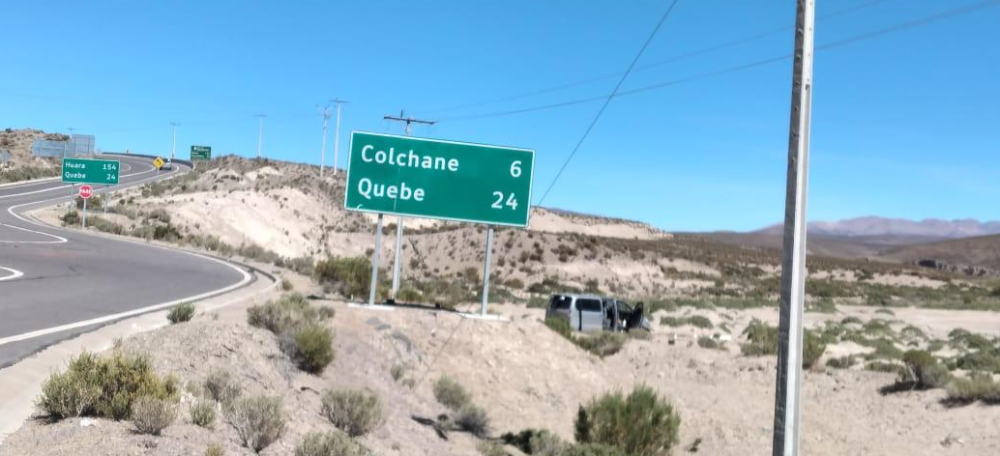 El hecho se registró en el kilómetro 154 de la ruta 15 CH de la comuna de Colchane