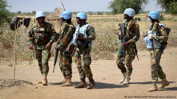 UN-Friedenstruppen im Südsudan