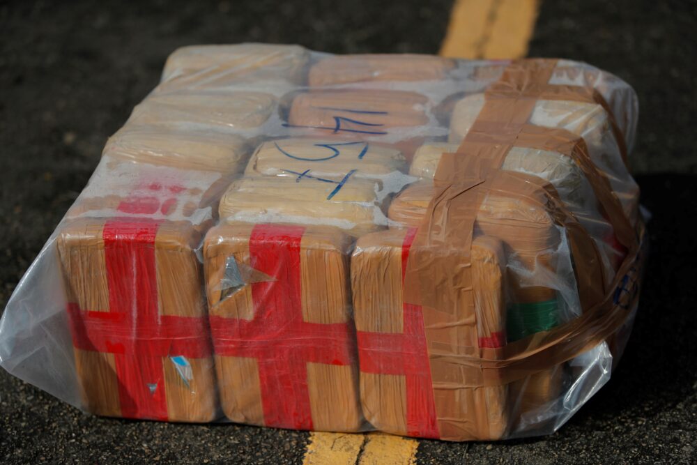 Según datos policiales, en lo que va del año se han incautado 86 toneladas de drogas en todo el Ecuador (Fotografía de archivo: EFE/Bienvenido Velasco) 
