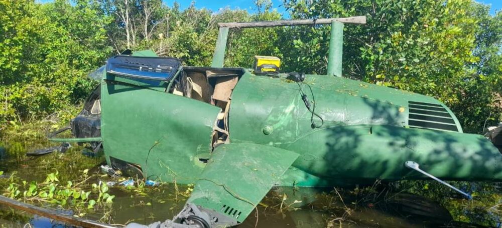 La aeronave cayó en la comunidad San Simón de San Ignacio.