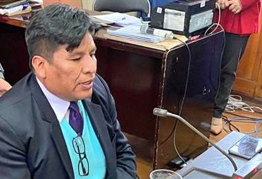 El candidato, Ramiro Iquise, denunció extorsión 