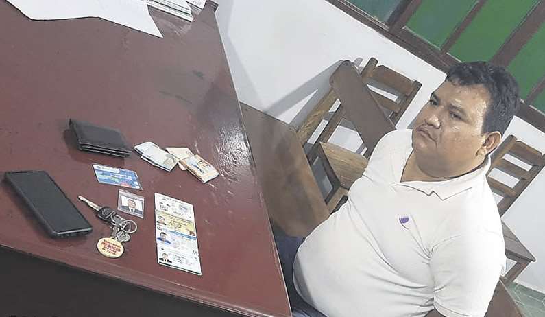 Raúl Trujillo, imputado por la compra de cocaína a los ayoreos, fue enviado a la cárcel