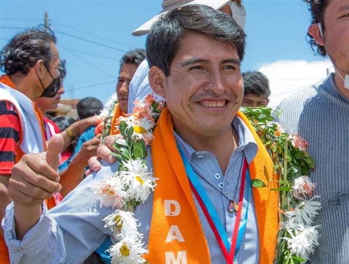 Damián Condori gana las elecciones y es el nuevo gobernador de Chuquisaca | EL DEBER
