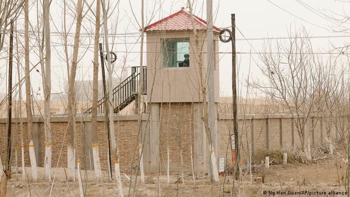 Campo de reclusión en Xinjiang.