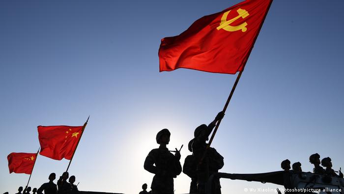 China Peking 2017 | Vorbereitungsn für Militärparade