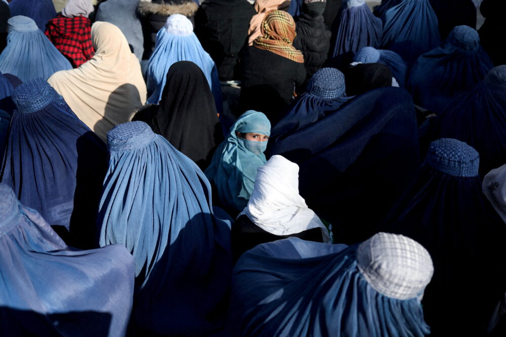 Mujeres afganas usando el Burka. REUTERS/Ali Khara/File Photo
