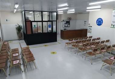 Centro de salud durante un paro médico. Foto archivo: Róger Ramos