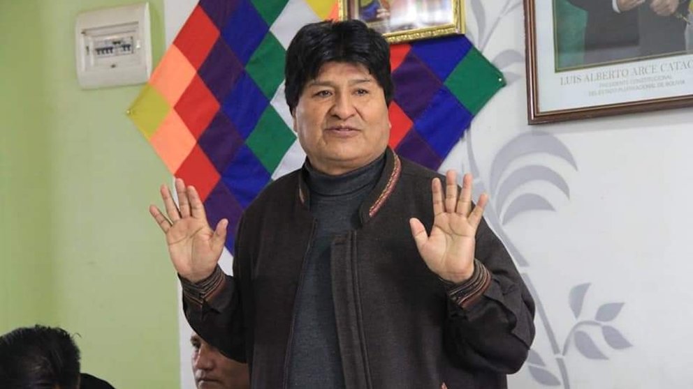 El expresidente Evo Morales.