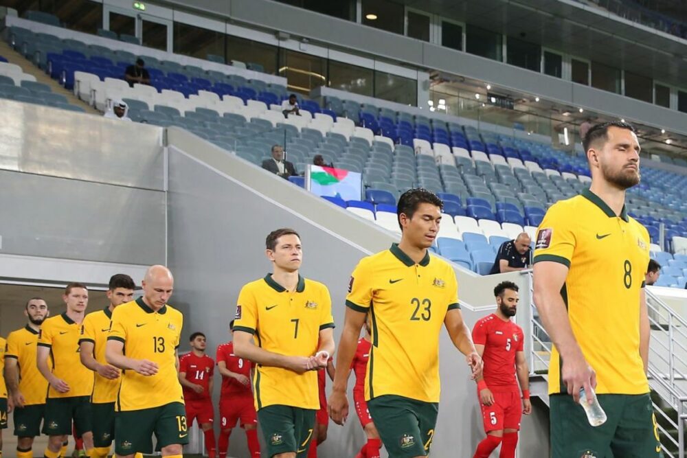 Los 'Socceroos' vencieron a Jordania en un amistoso previo a este repechaje de las Elimiantorias Asiáticas.