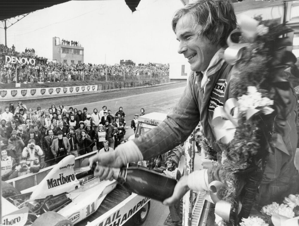 james Hunt fue campeón mundial de la Fórmula 1 en 1976 (Shutterstock)