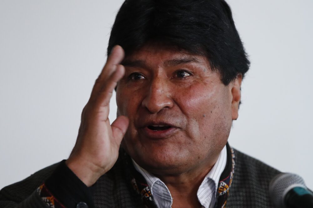 Imagen de archivo del expresidente de Bolivia Evo Morales. EFE/ José Méndez 