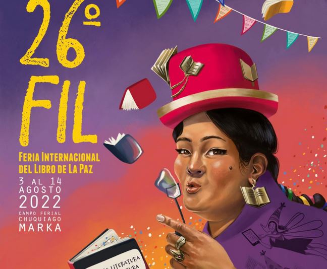 Organizadores lanzan la Feria del Libro de La Paz 2022, que será del 3 al 14 de agosto