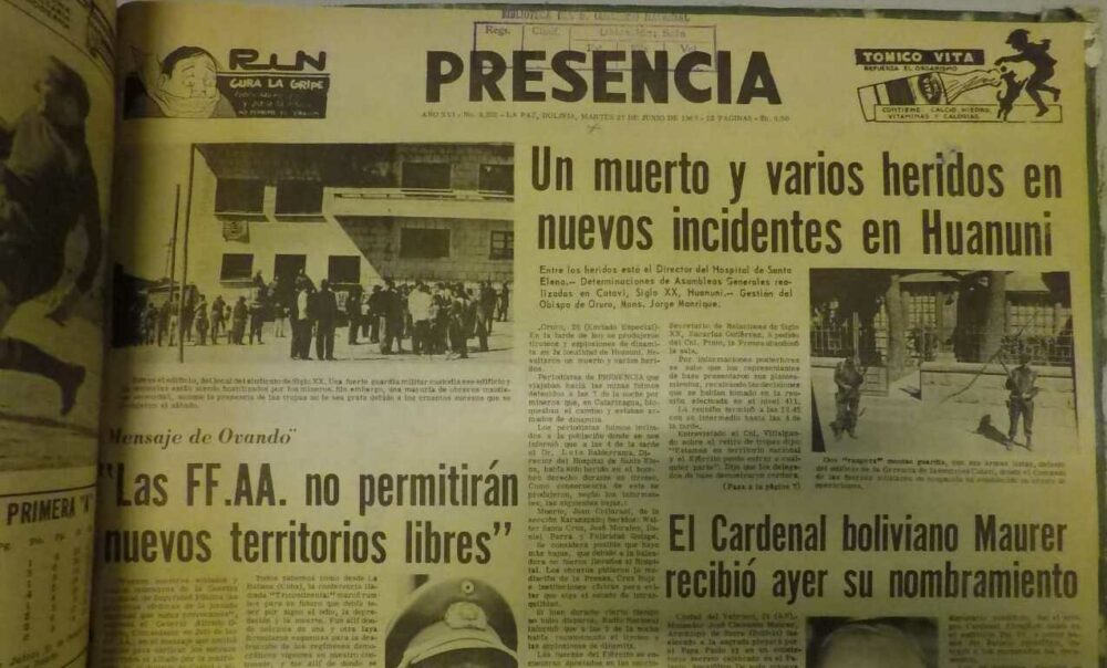 Presidente recuerda 55 años de la Masacre de San Juan
