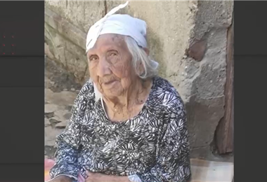 La mujer de 102 años vivía sola (Foto: familiares)