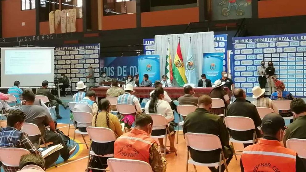 Inicia reunión del COE en Cochabamba. ARCHIVO