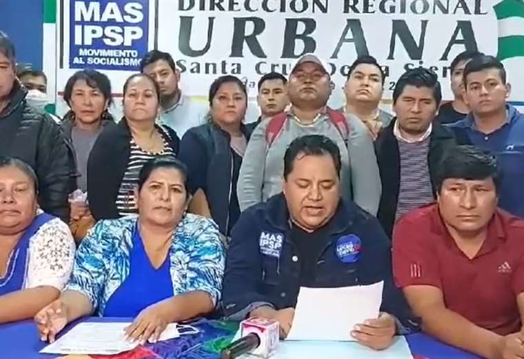 Dirección Regional Urbana del MAS impulsará revocatorio de Camacho
