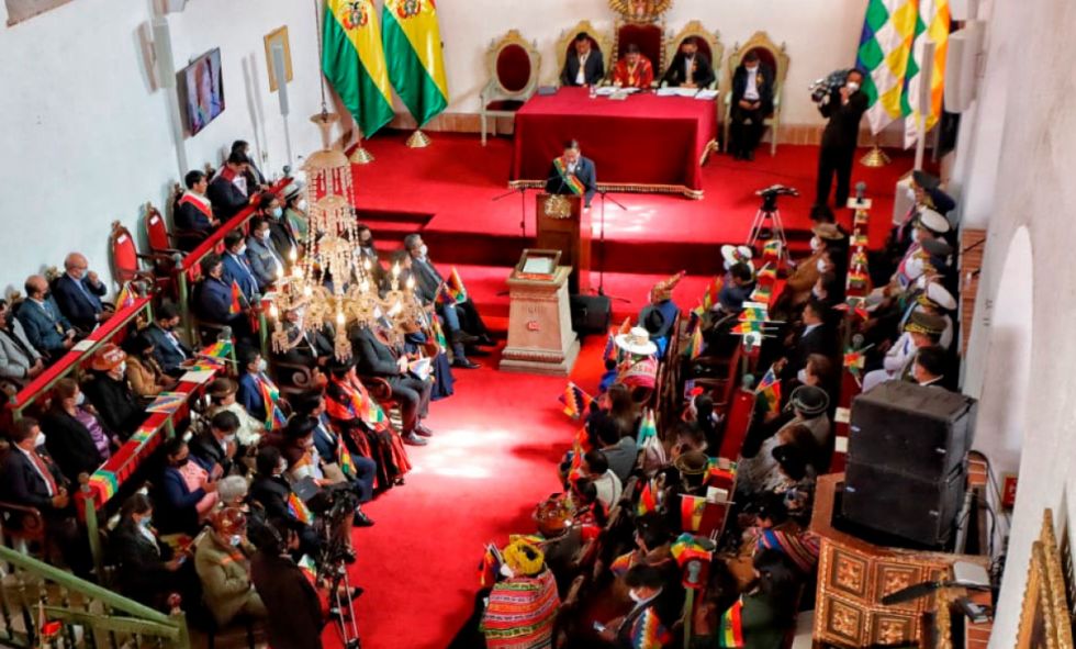 Arce afirma que Bolivia logró estabilidad y certidumbre: ‘el futuro es promisorio’