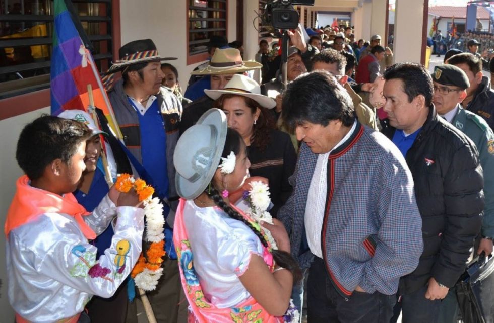 Evo llega a Tarija para abrir el registro de militantes al MAS 