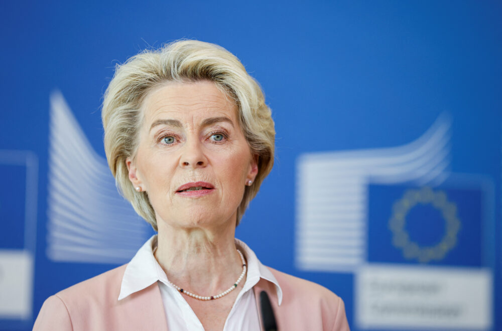 Ursula von der Leyen, presidenta de la Comisión Europea (REUTERS/Johanna Geron)