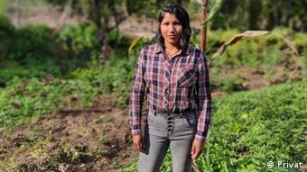 Janet Nina Cusiyupanqui, ingeniera agrónoma del pueblo quechua.