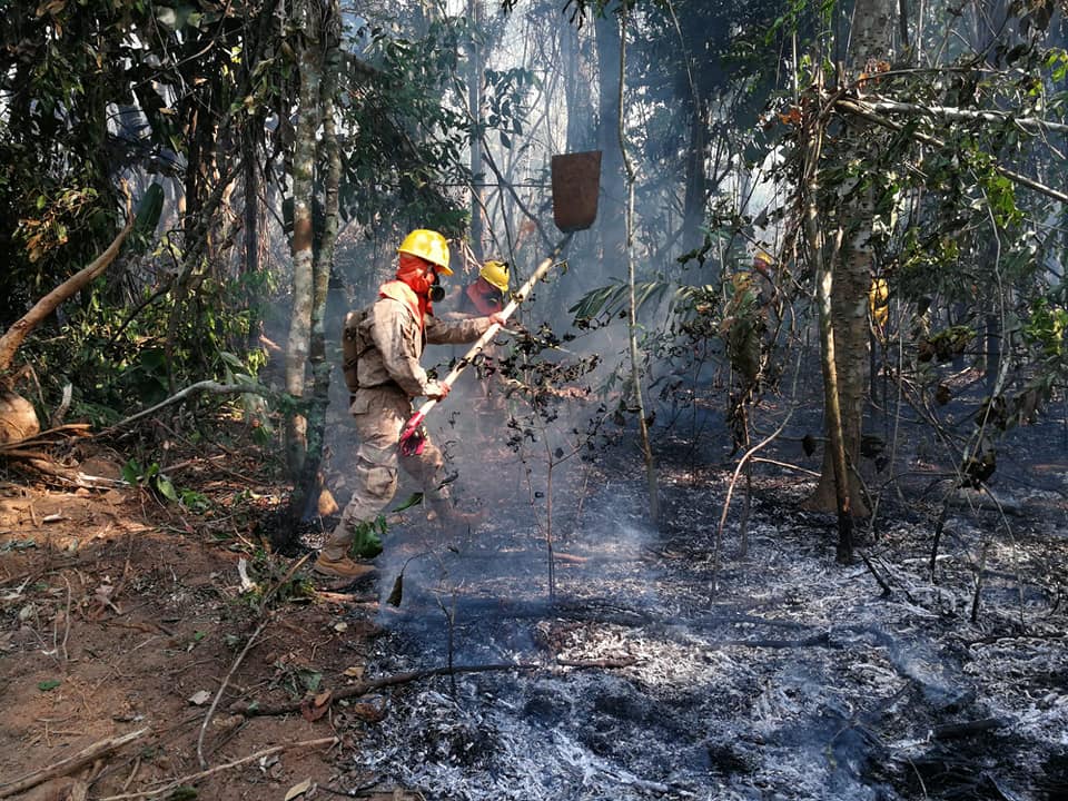 Defensa Civil afirma que los incendios en Capinota y Villar están “totalmente” controlados