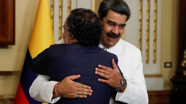 Maduro y el embajador