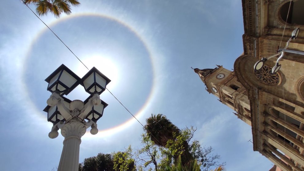 Halo solar vuelve a lucir radiante en el cielo cochabambino; es el segundo en 7 días - Cochabamba - Opinión Bolivia