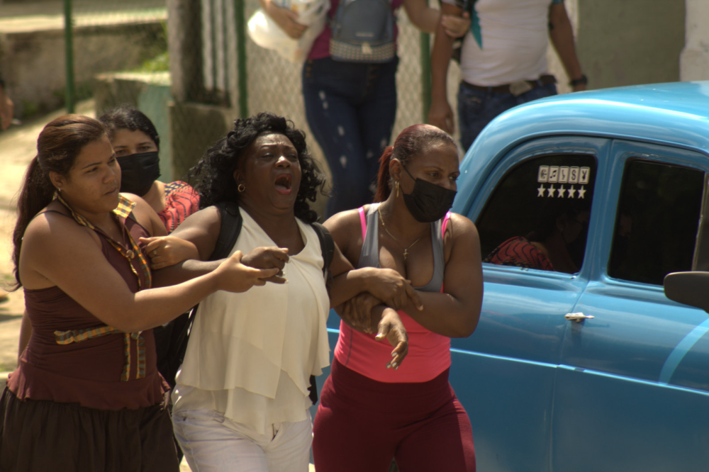 La dictadura cubana volvió a detener a Berta Soler, la líder de las Damas de Blanco, por manifestarse en La Habana en contra del referéndum