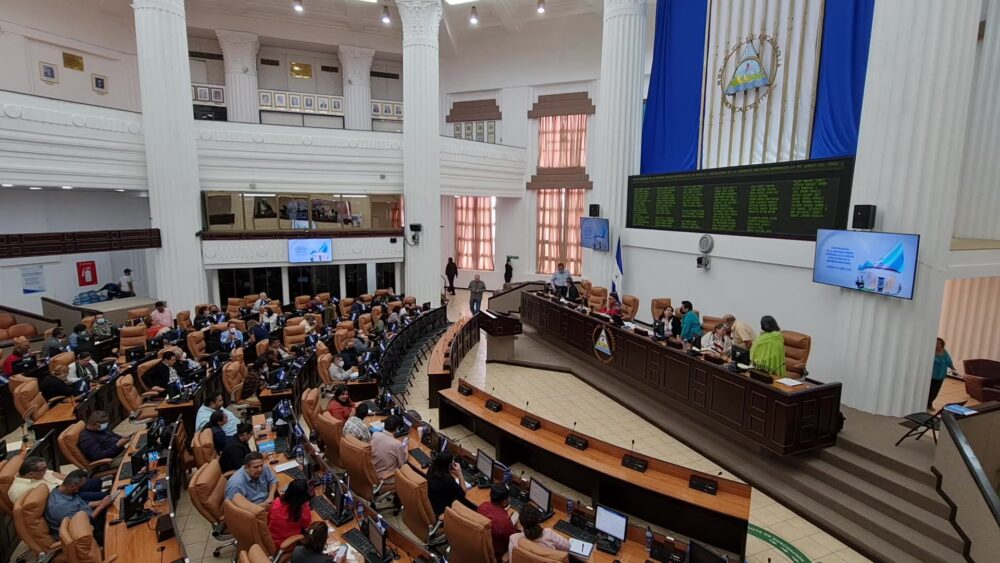 El parlamento de Nicaragua autorizó una normativa que avala al régimen a regular la producción fílmica y audiovisual (AFP)
