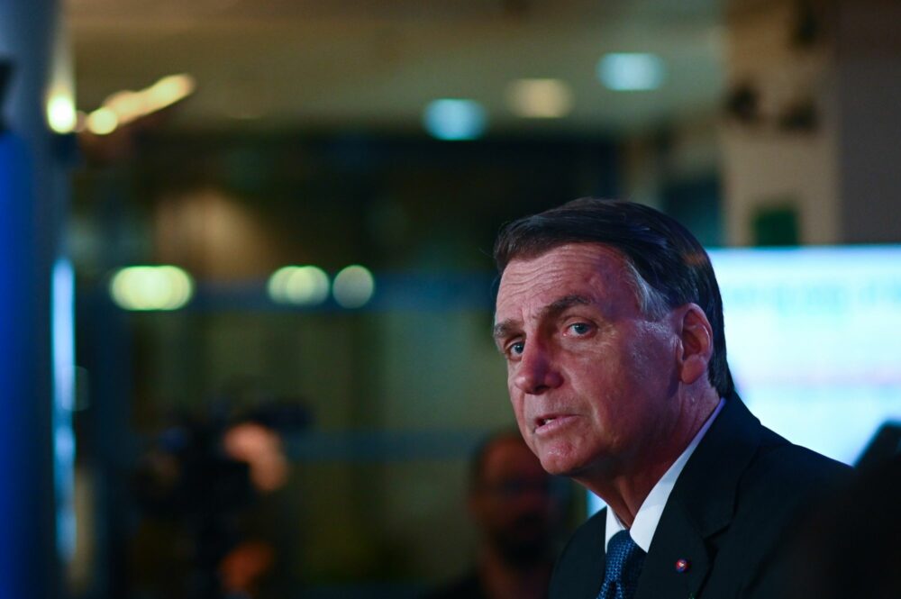 Jair Bolsonaro, presidente de Brasil (Bloomberg)