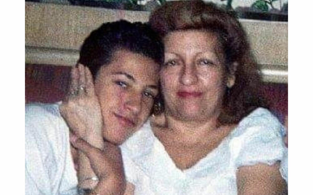 Pablo Ruíz y su mamá, Irene Vidoz
