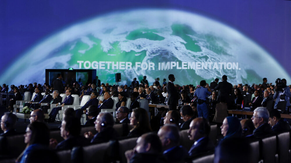 Delegados en la cumbre climática (Reuters)