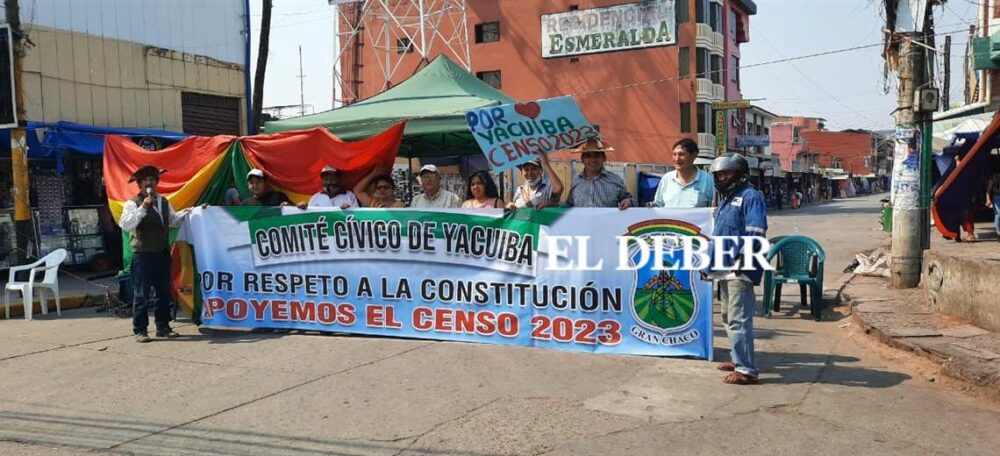 Camiri y Yacuiba se suman a la vigilia en instituciones públicas pidiendo censo en 2023 | El Deber