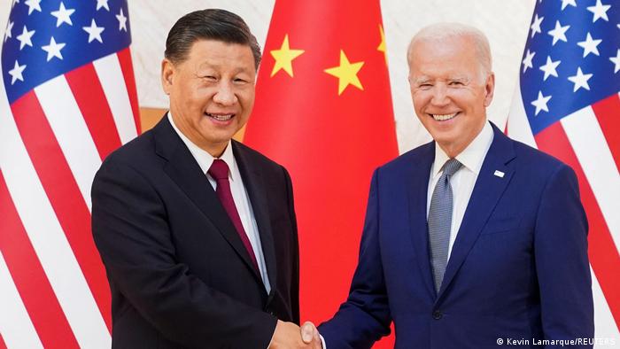 Joe Biden y Xi Jinping.