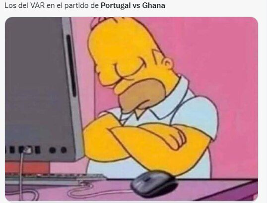 Memes del Portugal vs. Ghana. Foto: captura de Twitter