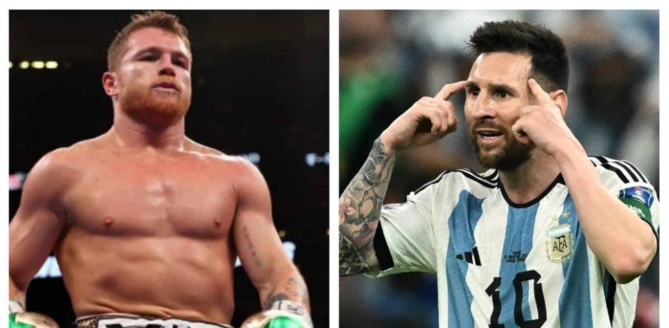 Canelo Álvarez se vuelve loco con Messi